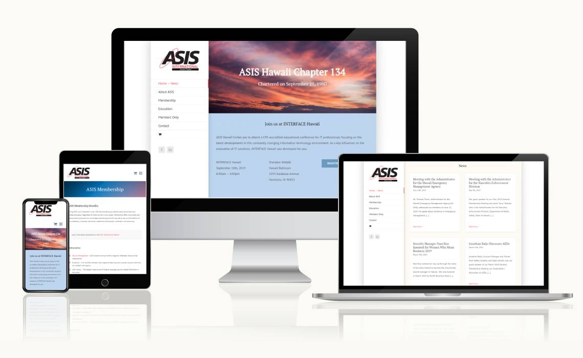 ASIS Hawaii website